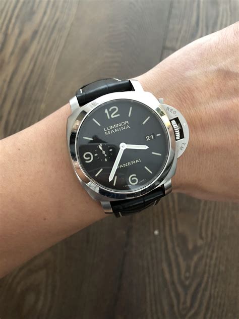 lost panerai watch|Panerai self winding watch.